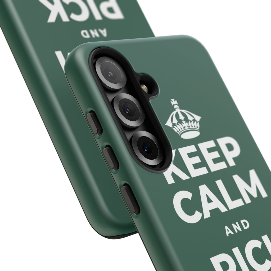 KEEP CALM AND PICK YOUR BATTLE Phone Case