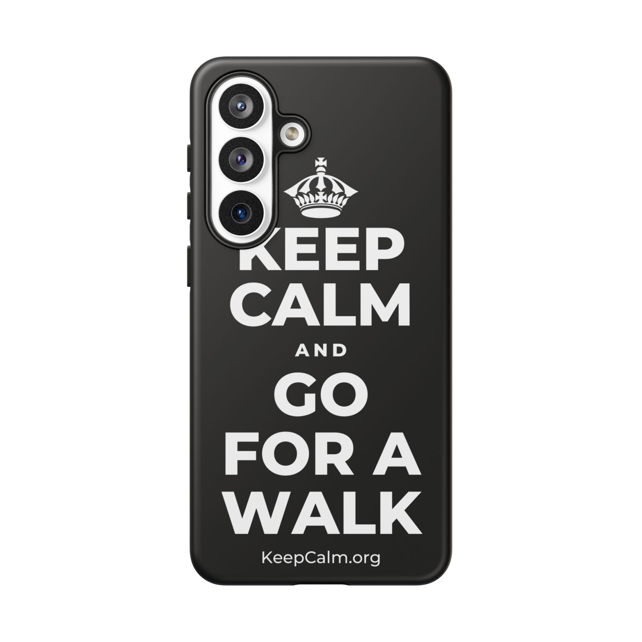 KEEP CALM AND GO FOR A WALK Phone Case