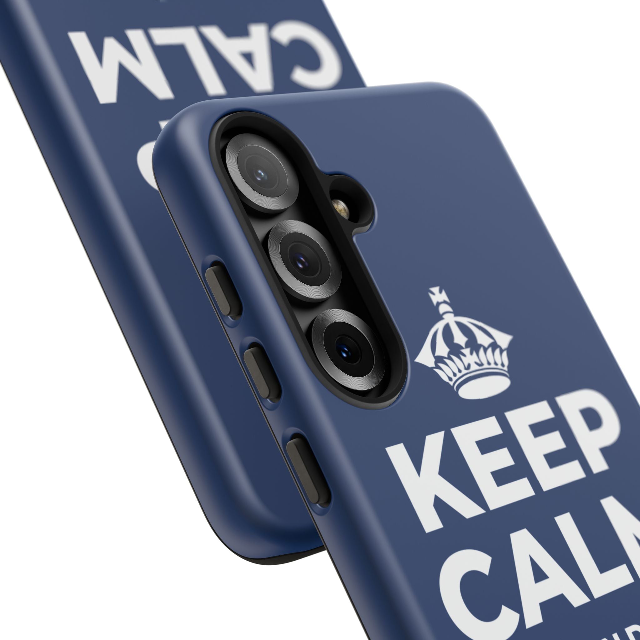 KEEP CALM AND 🐝 😄 Phone Case