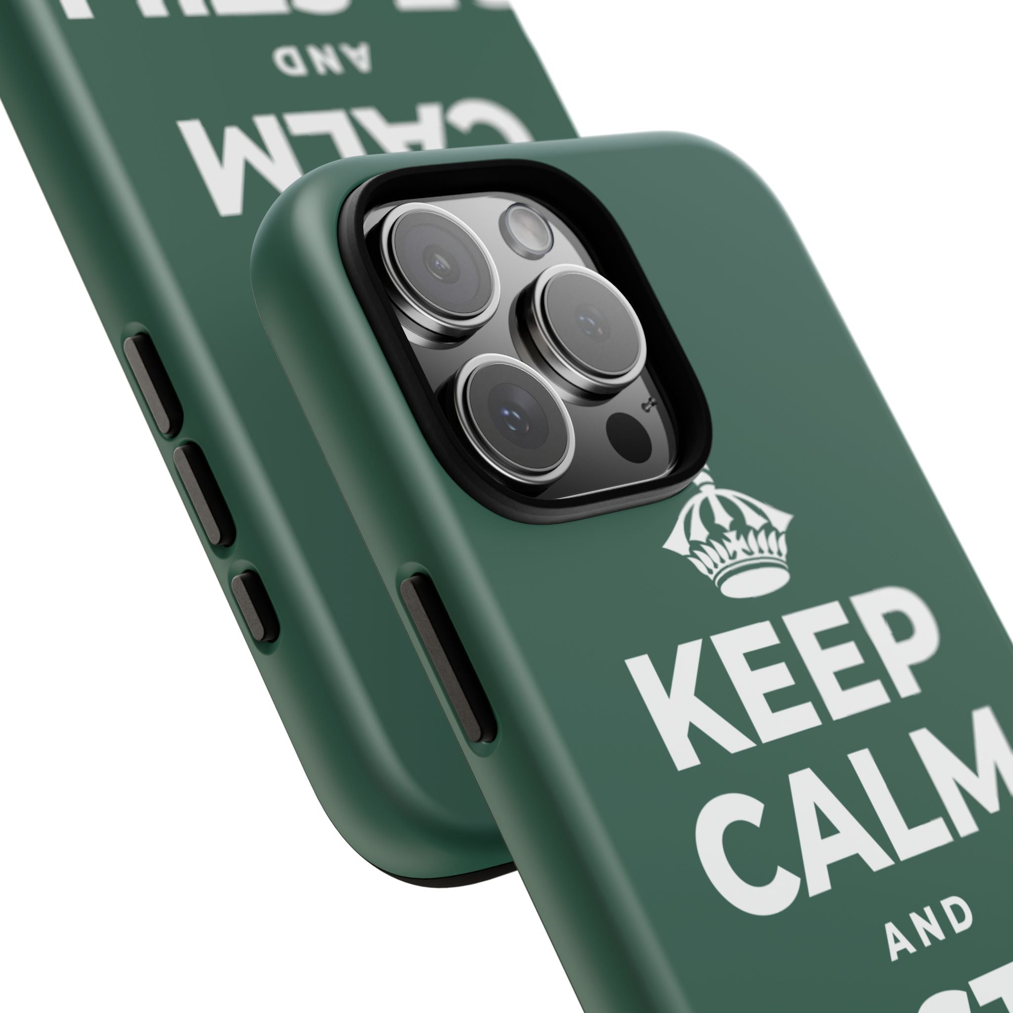 KEEP CALM AND BE STILL WATER Phone Case