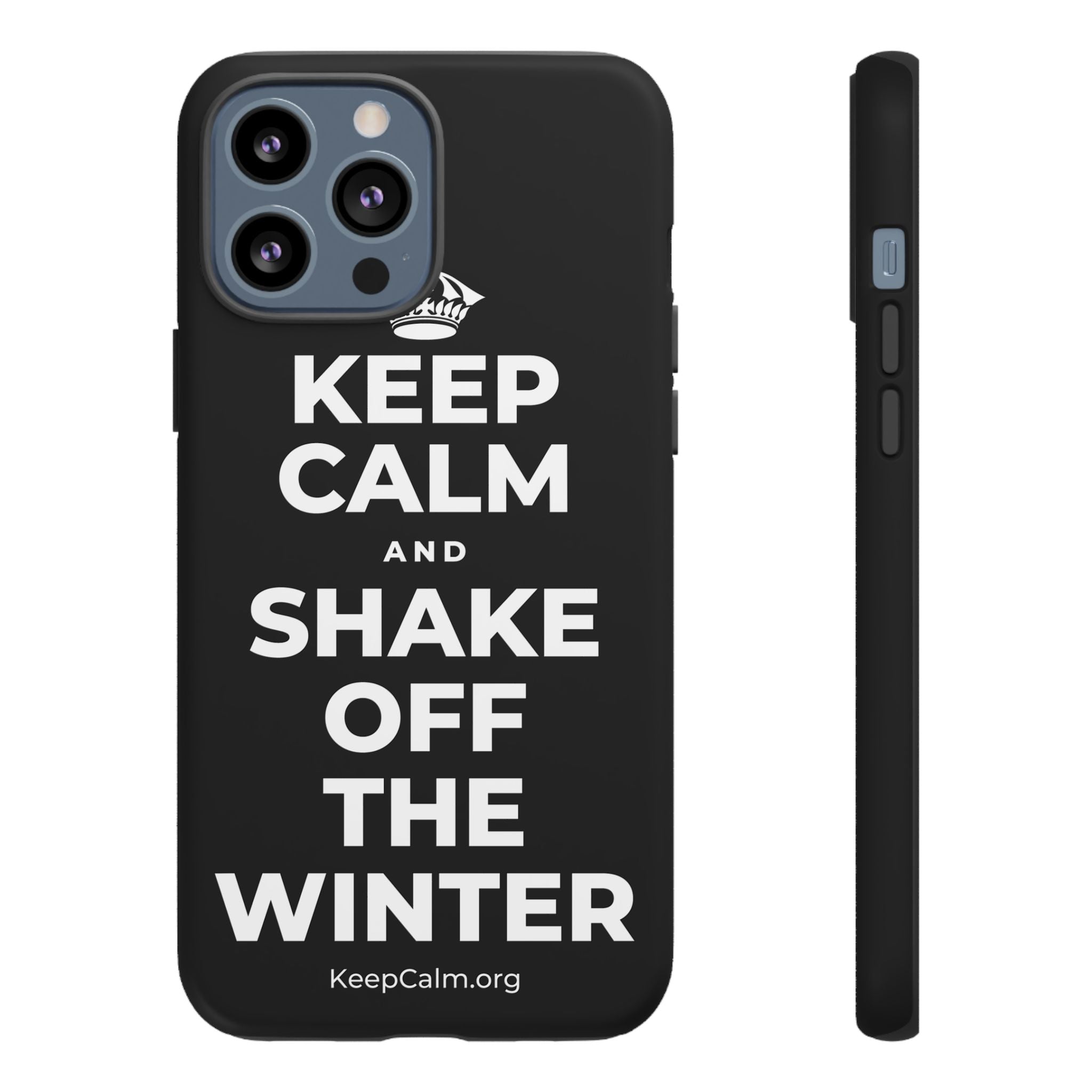 KEEP CALM AND SHAKE OFF THE WINTER Phone Case