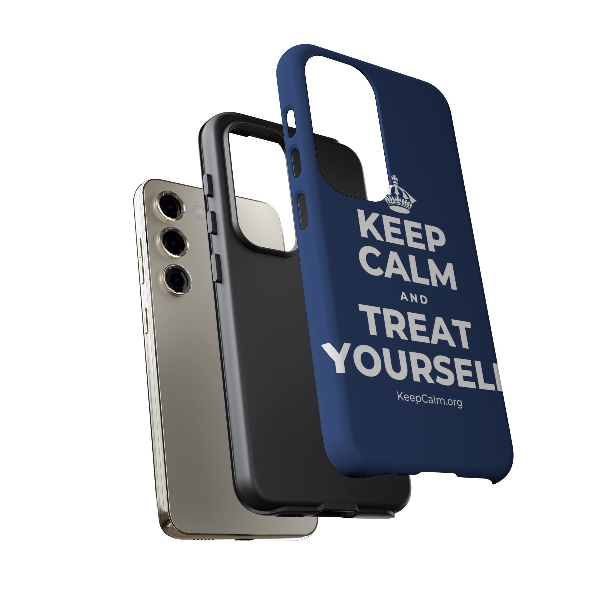 KEEP CALM AND TREAT YOURSELF Phone Case