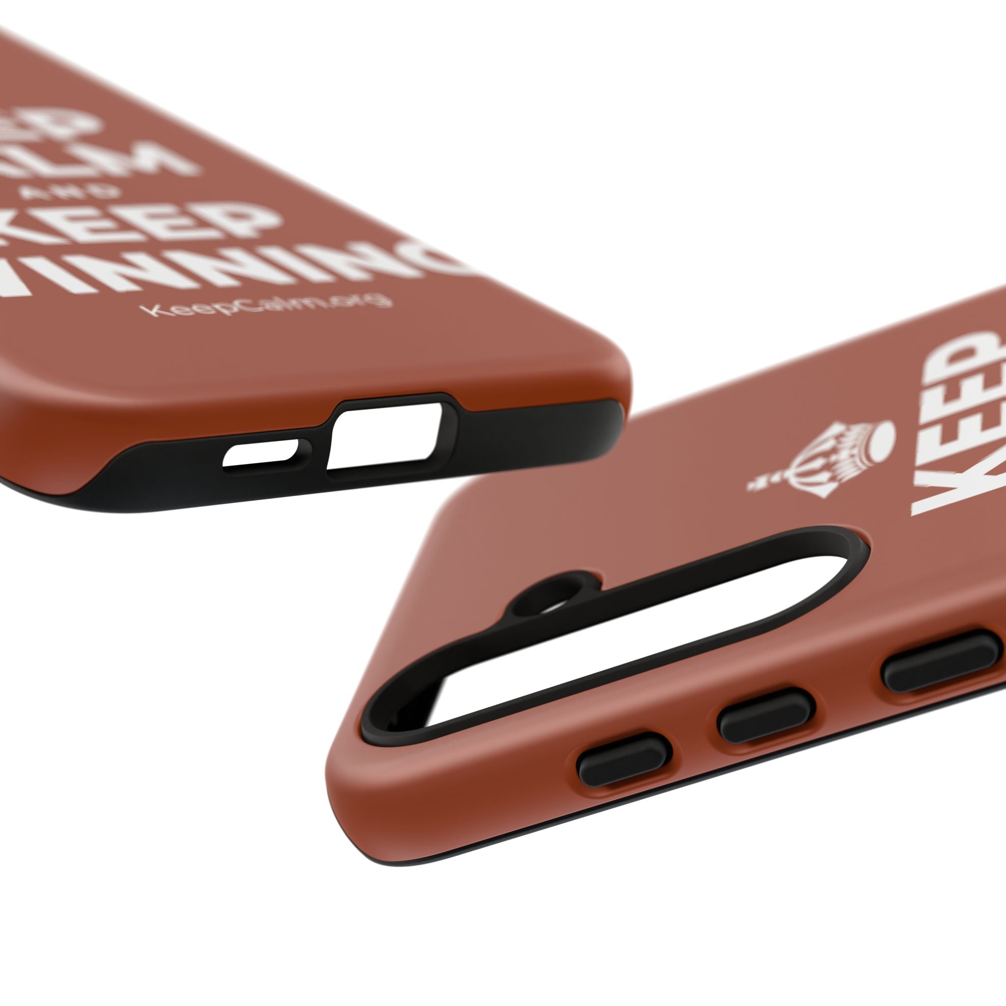 KEEP CALM AND KEEP WINNING Phone Case
