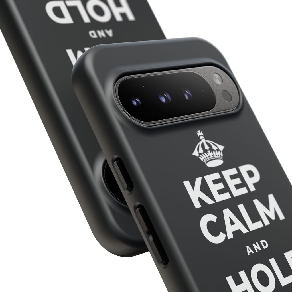 KEEP CALM AND HOLD SPACE FOR HOPE Phone Case (Dark)