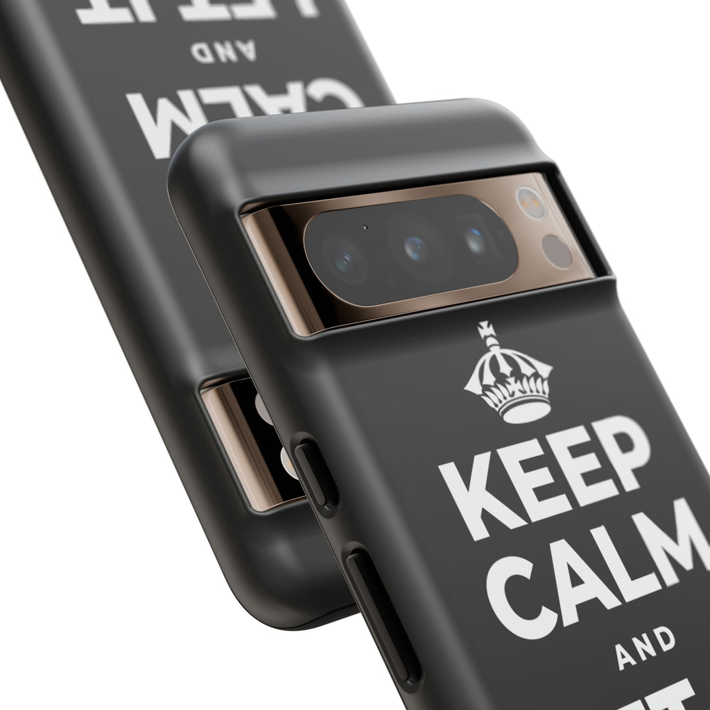 KEEP CALM AND LET IT HEAL Phone Case