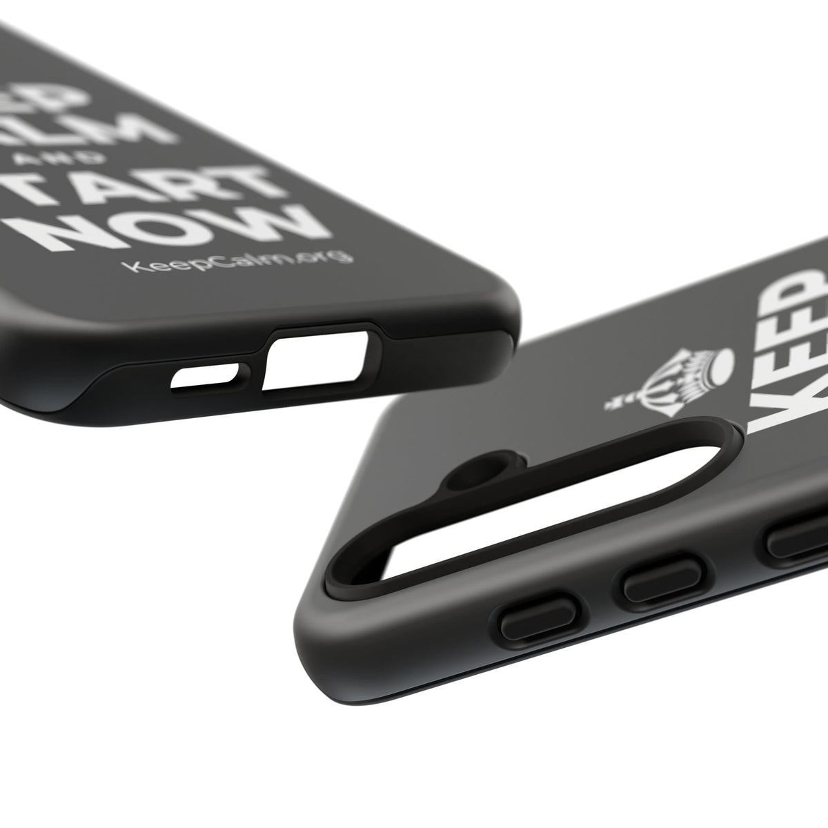 KEEP CALM AND START NOW Phone Case