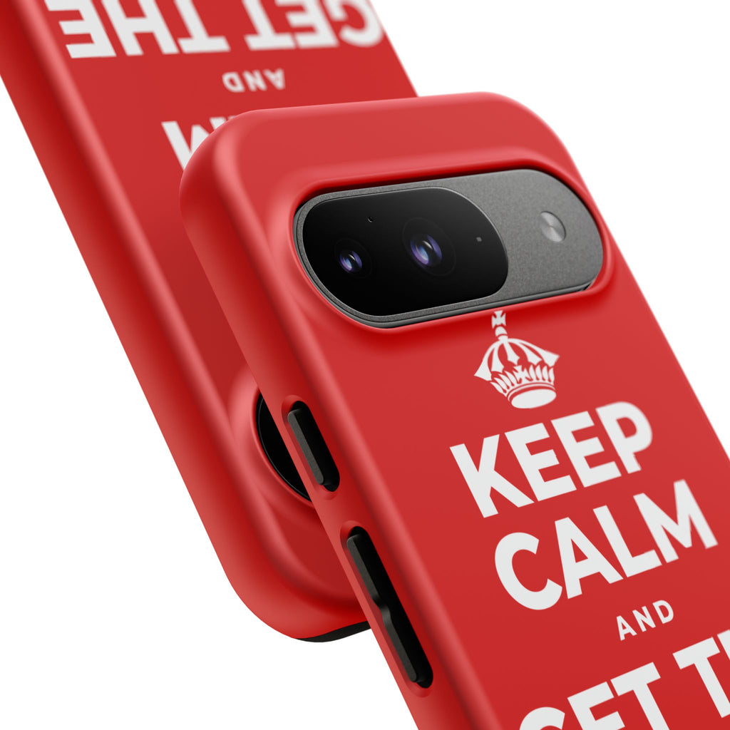 KEEP CALM AND GET THE PARTY STARTED Phone Case