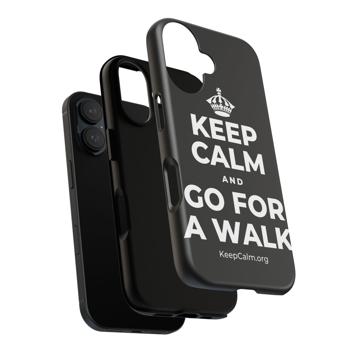 KEEP CALM AND GO FOR A WALK Phone Case