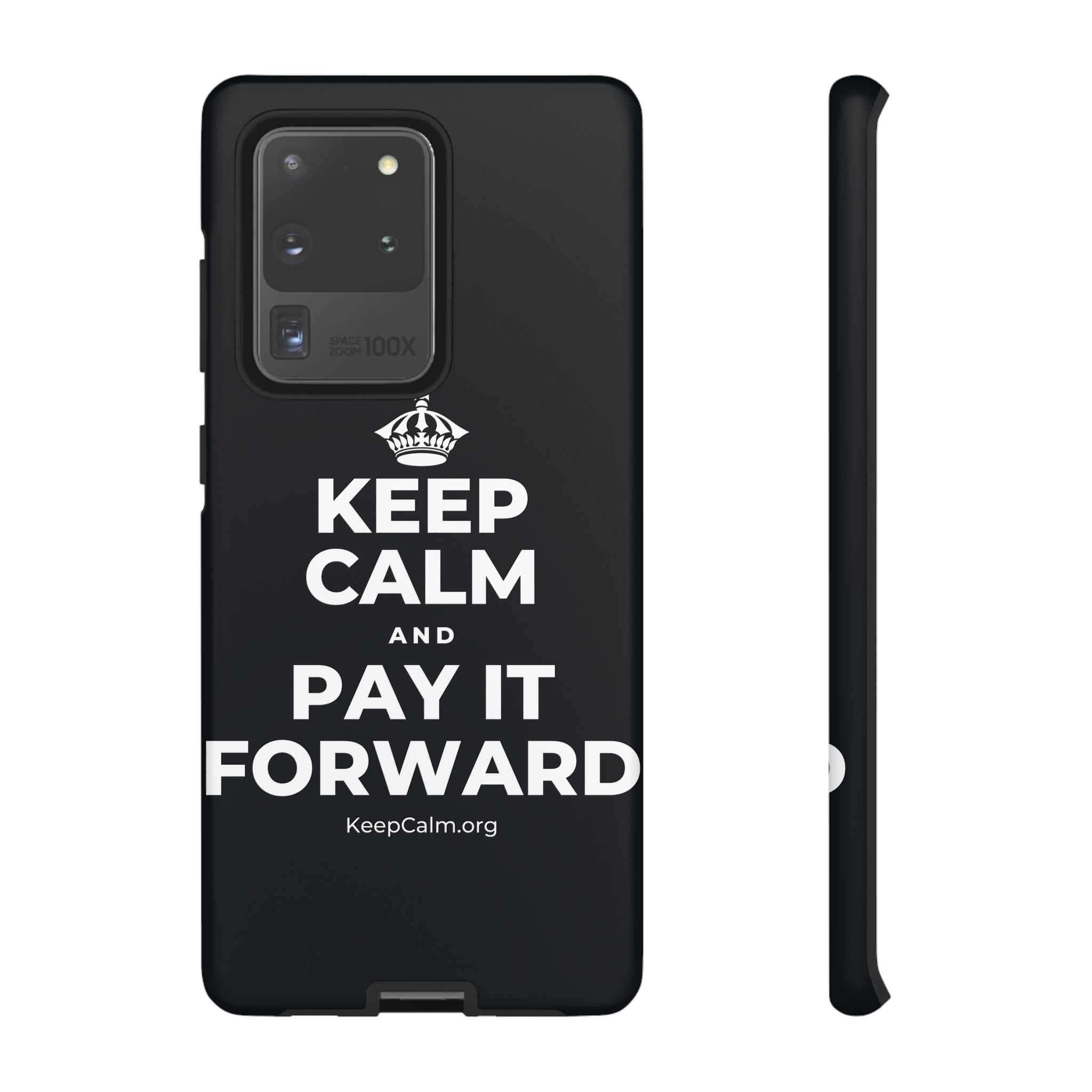KEEP CALM AND PAY IT FORWARD Phone Case (Dark)