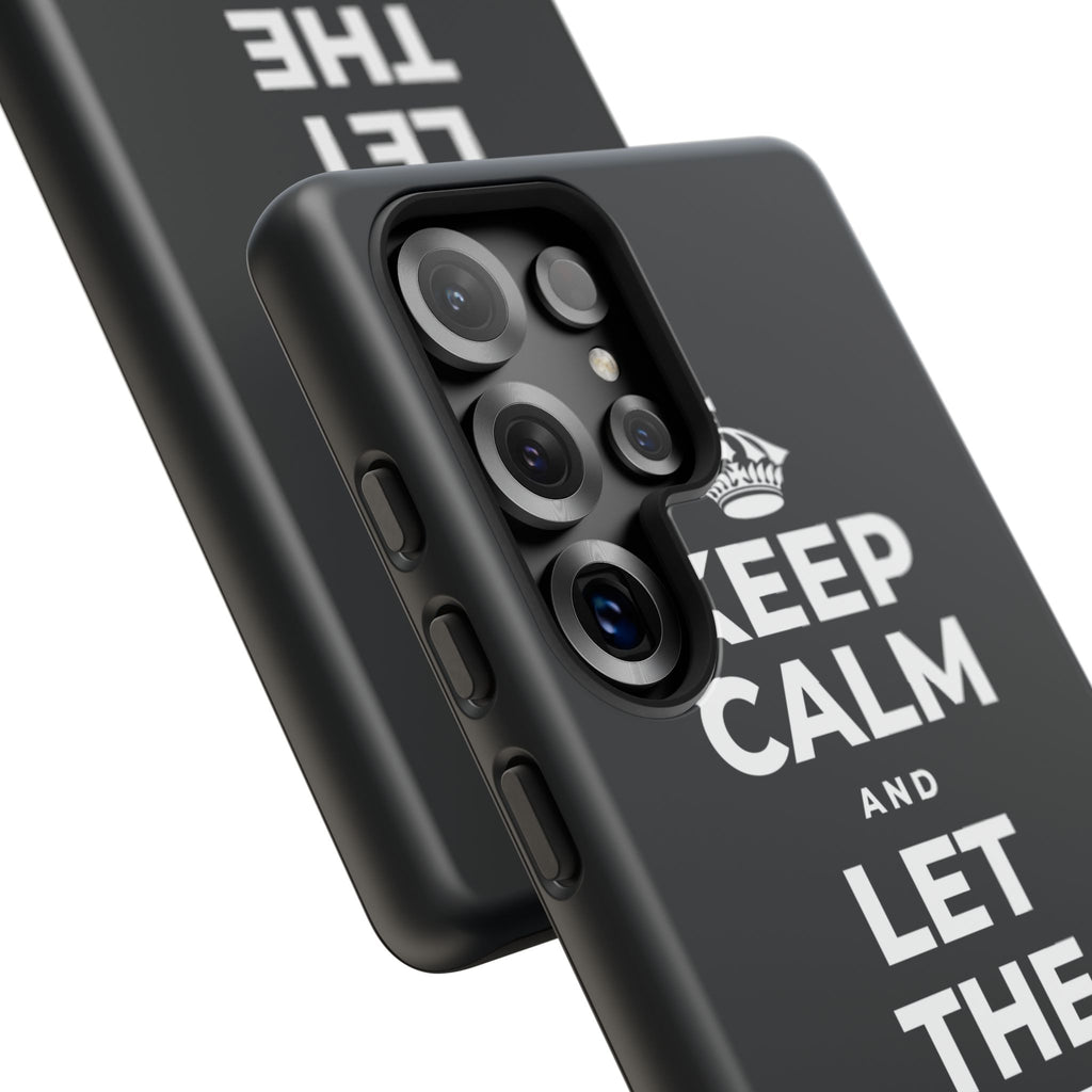 KEEP CALM AND LET THE TO-DO LIST WAIT Phone Case (Dark)