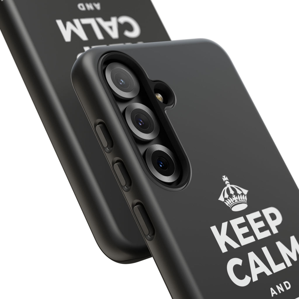 KEEP CALM AND UNCLENCH Phone Case