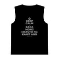 KEEP CALM AT KAYA MONG MATUTO NG KAHIT ANO Tank Top