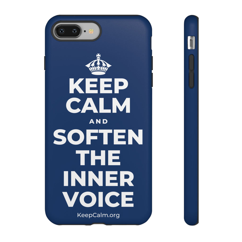 KEEP CALM AND SOFTEN THE INNER VOICE Phone Case