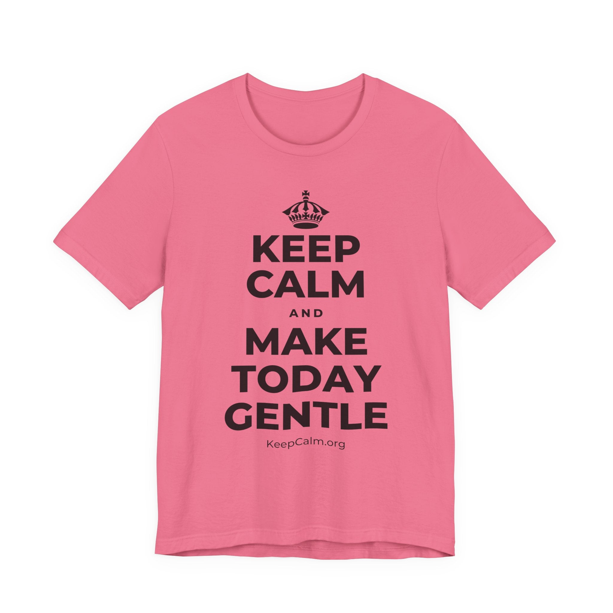 KEEP CALM AND MAKE TODAY GENTLE T-Shirt (Military Green–Autumn)