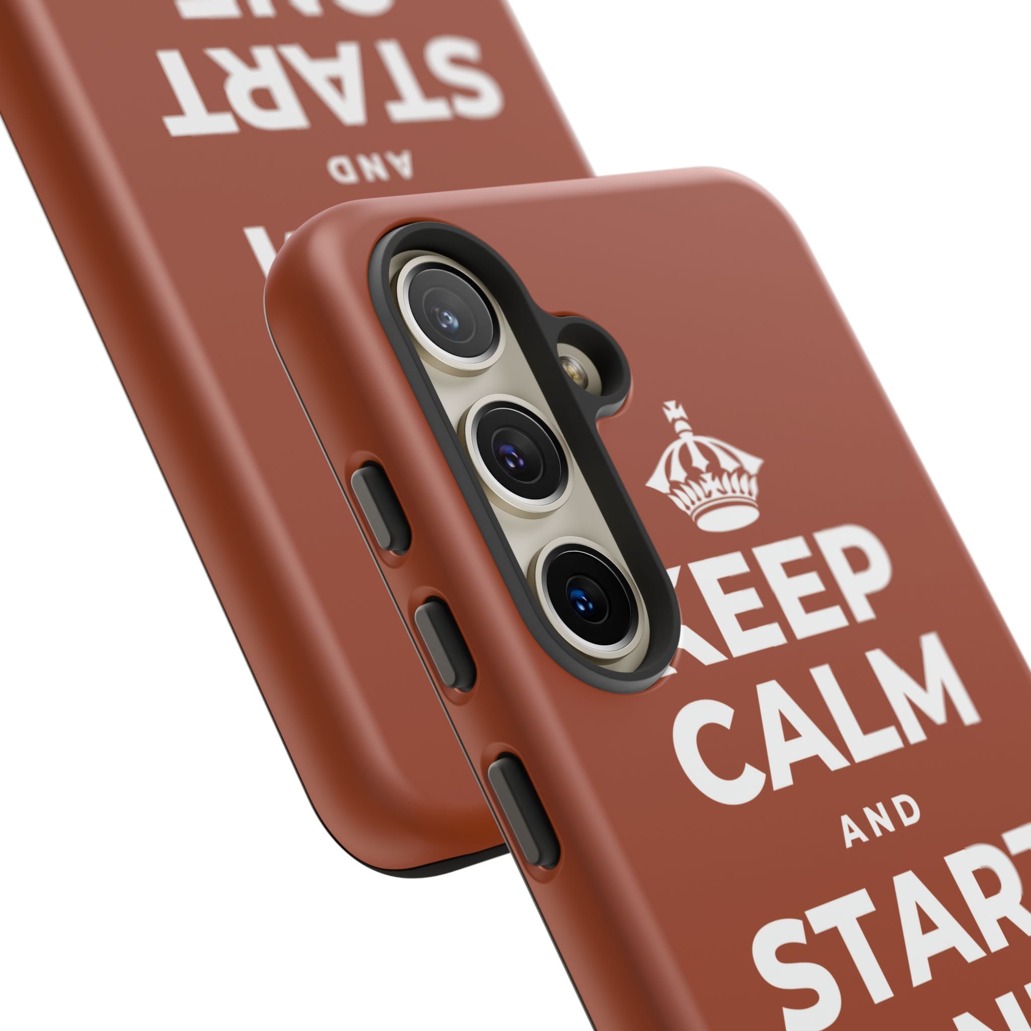 KEEP CALM AND START ONE FRESH PAGE Phone Case