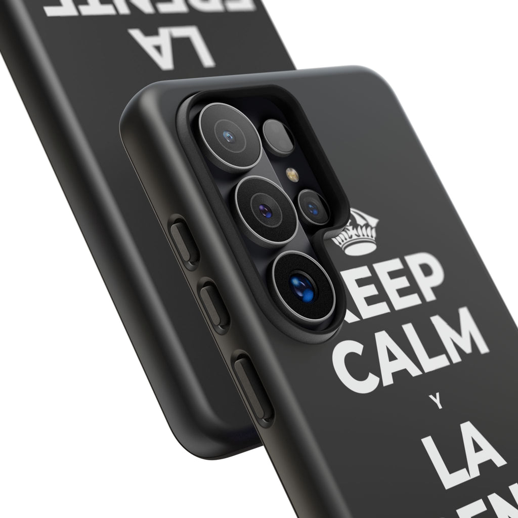 KEEP CALM Y LA FRENTE EN ALTO Phone Case