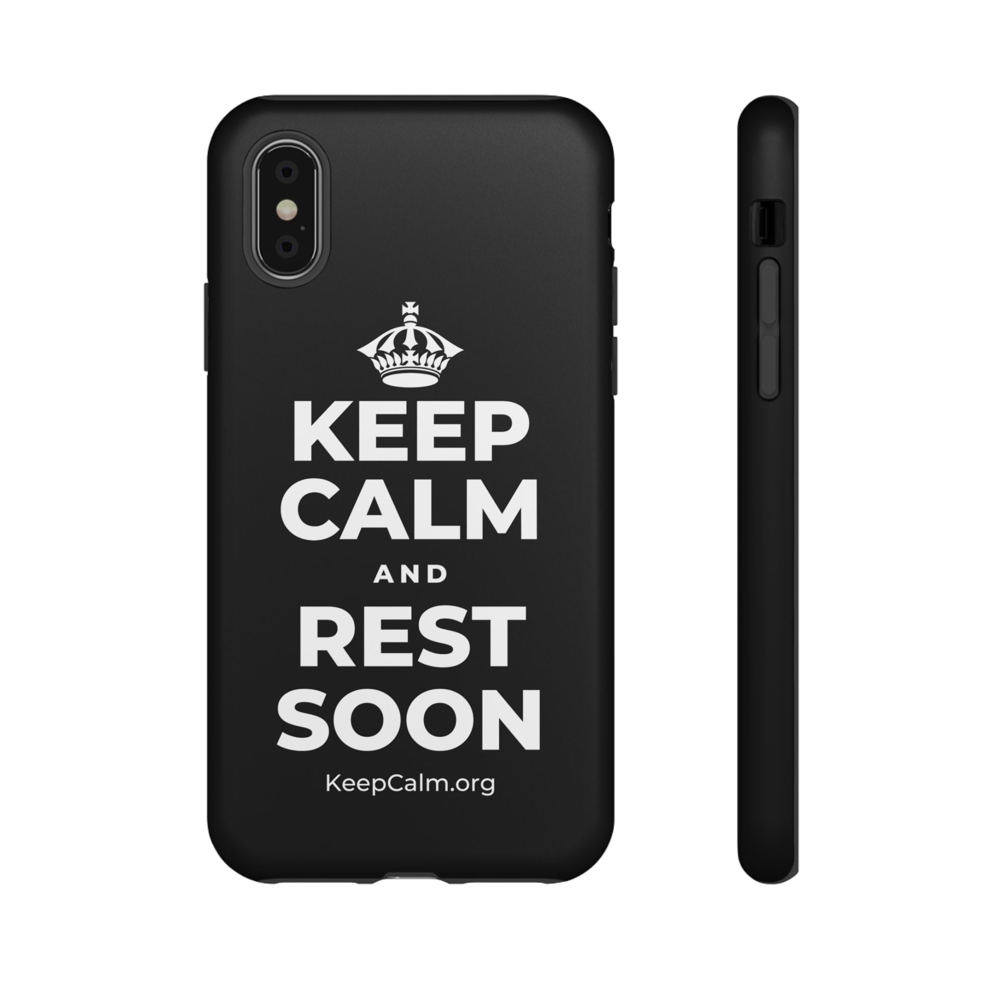 KEEP CALM AND REST SOON Phone Case