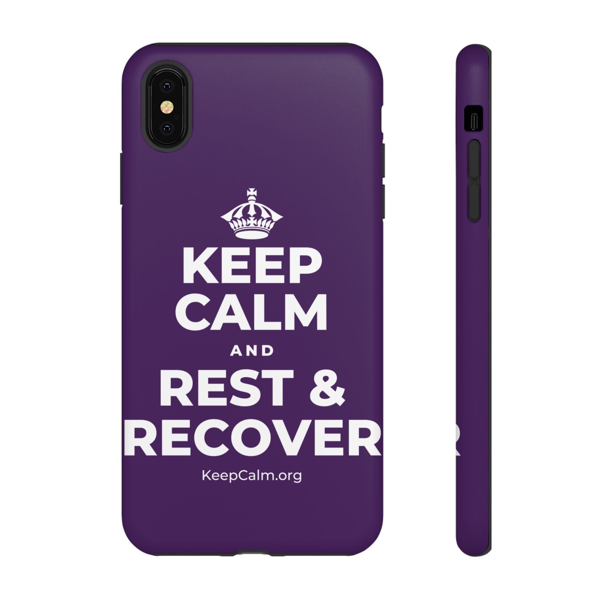 KEEP CALM AND REST & RECOVER Phone Case