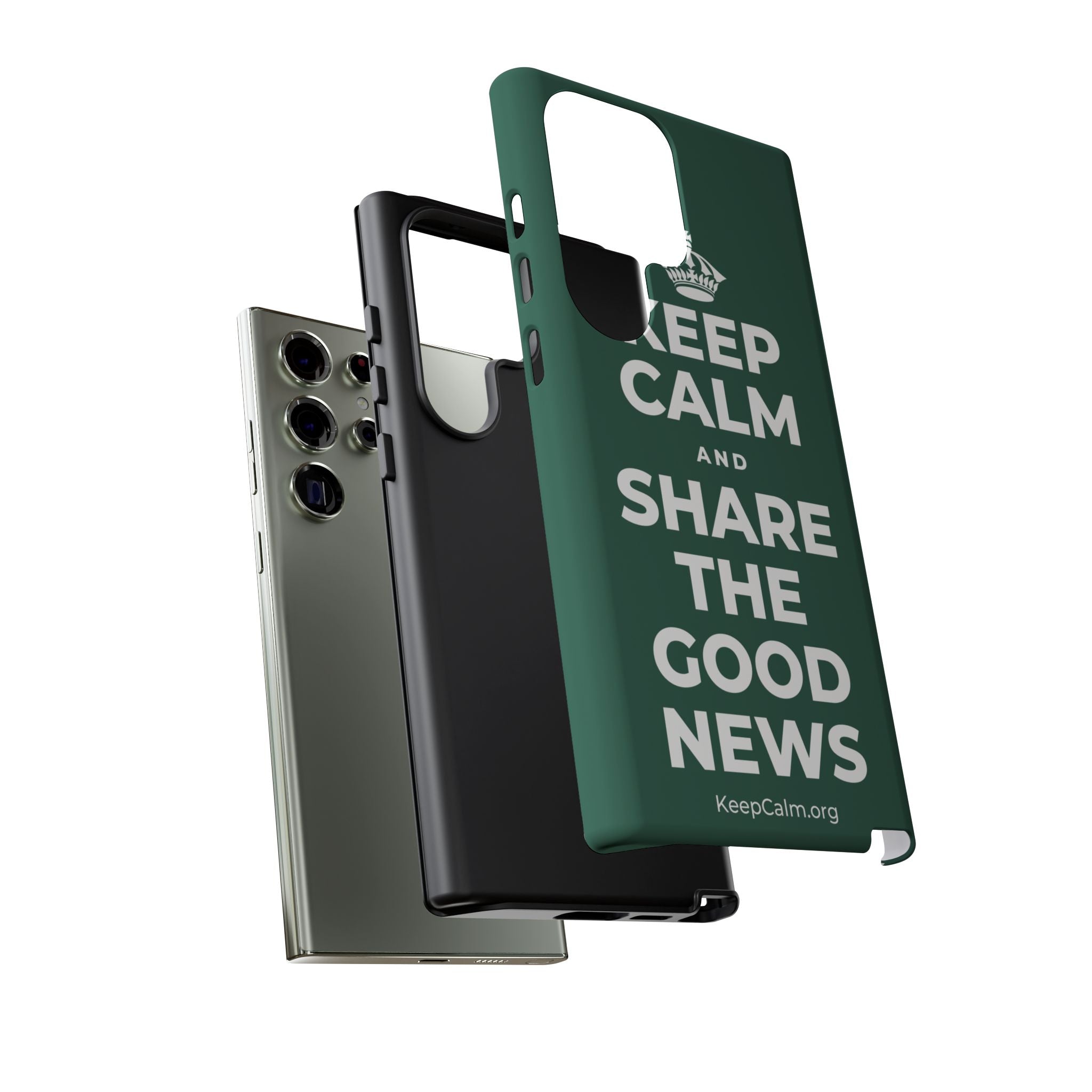 KEEP CALM AND SHARE THE GOOD NEWS Phone Case