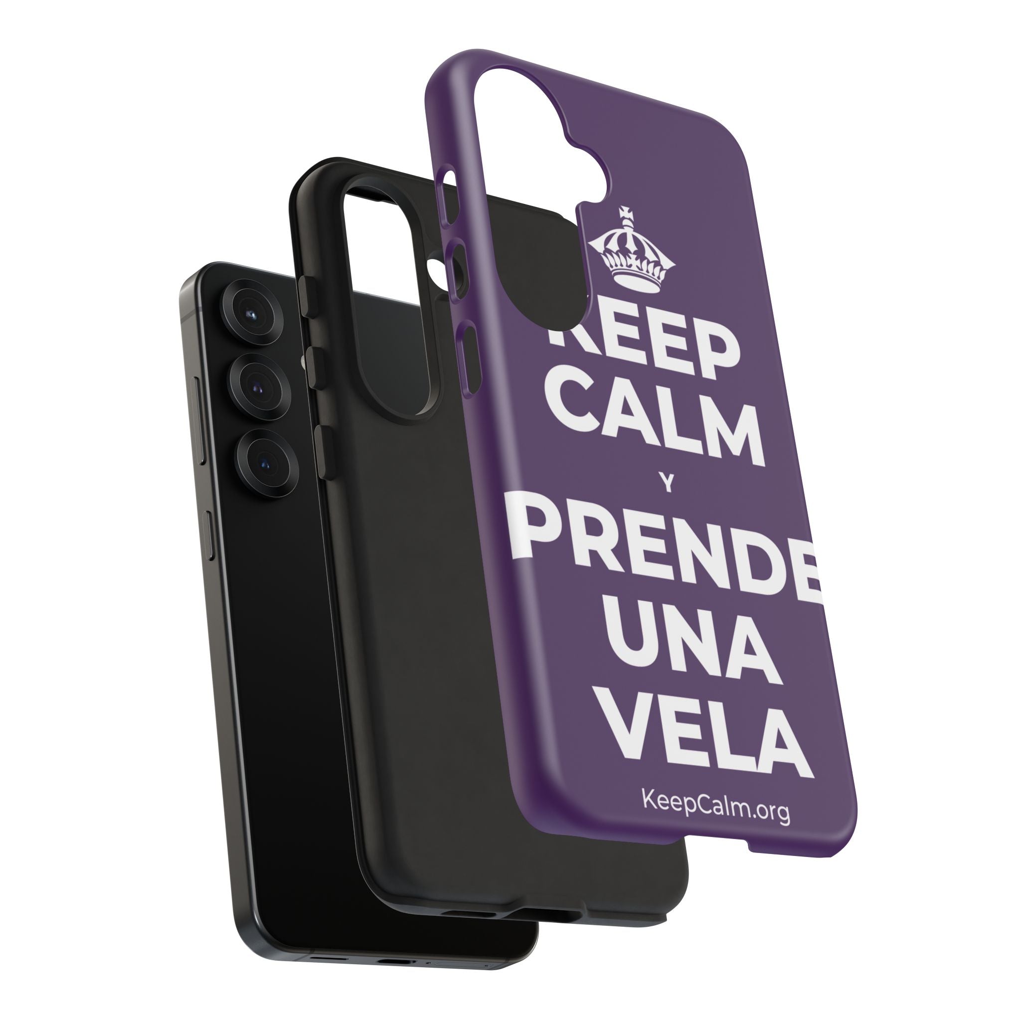 KEEP CALM Y PRENDE UNA VELA Phone Case