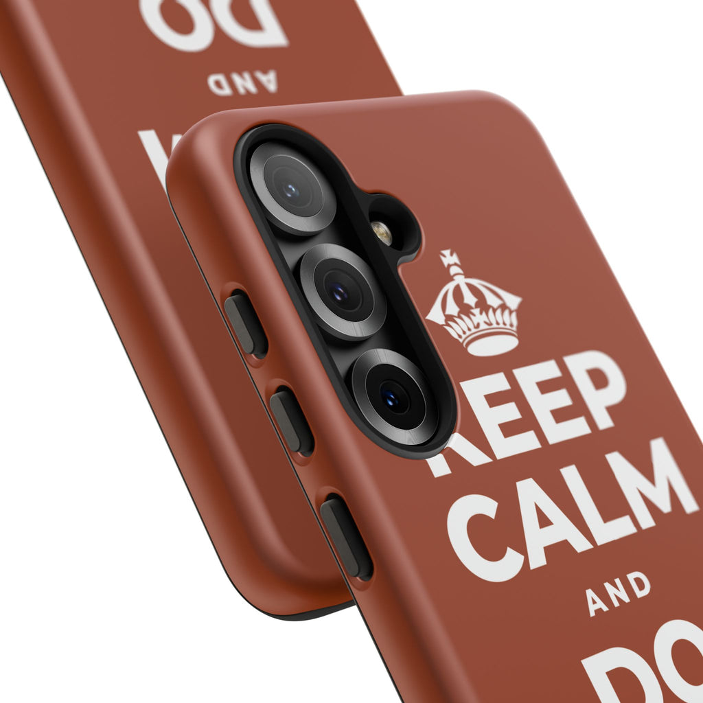 KEEP CALM AND DO LESS, GENTLY Phone Case