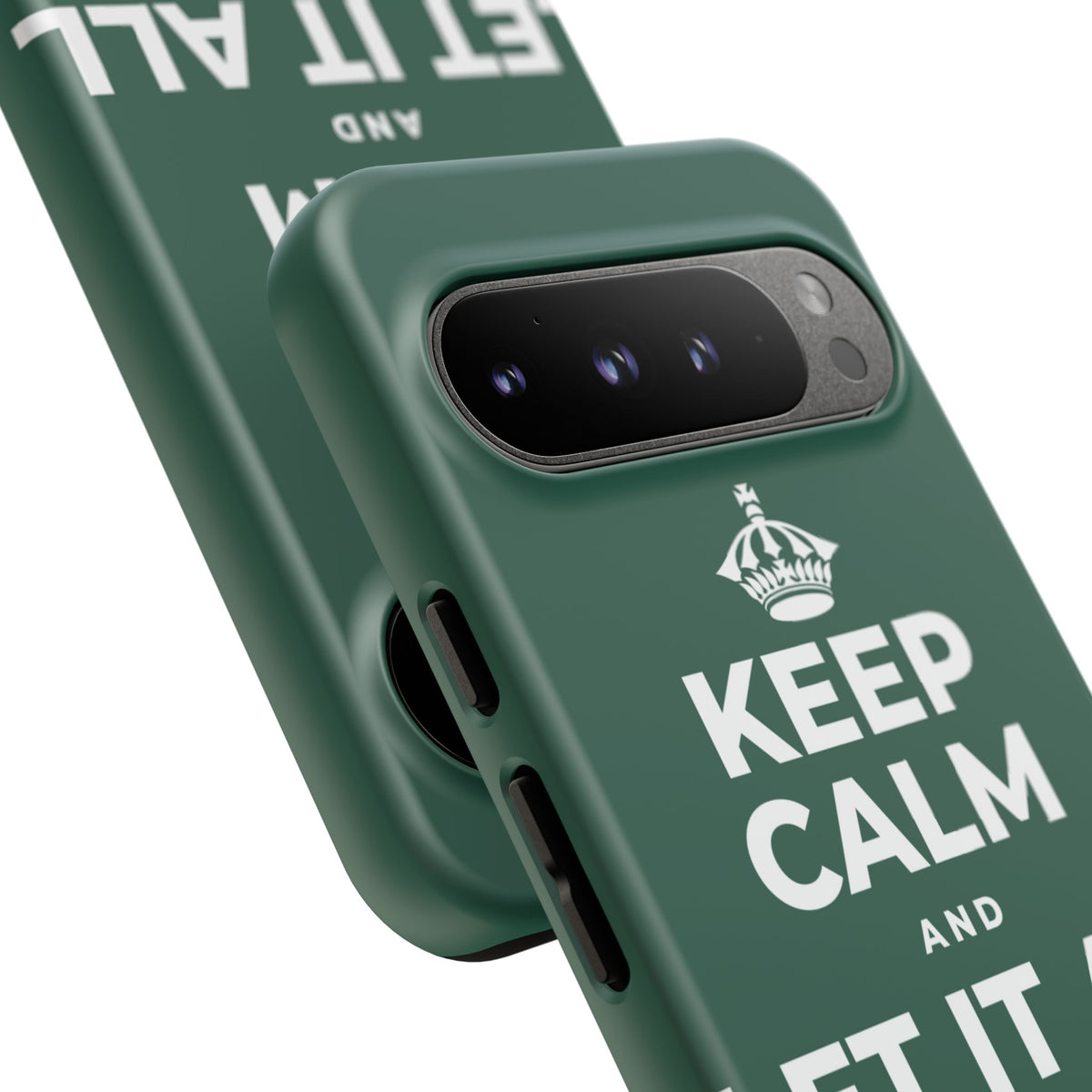 KEEP CALM AND LET IT ALL FALL AWAY Phone Case