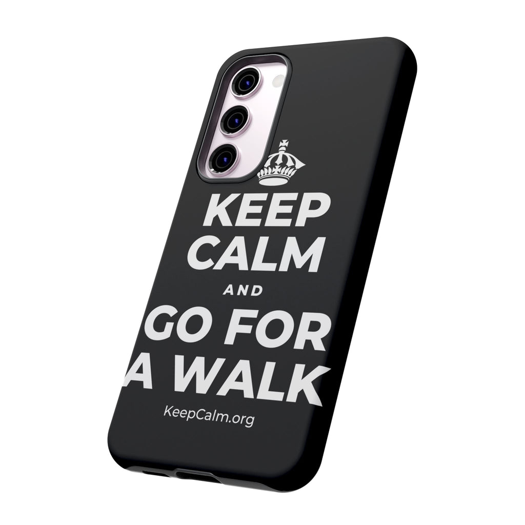 KEEP CALM AND GO FOR A WALK Phone Case