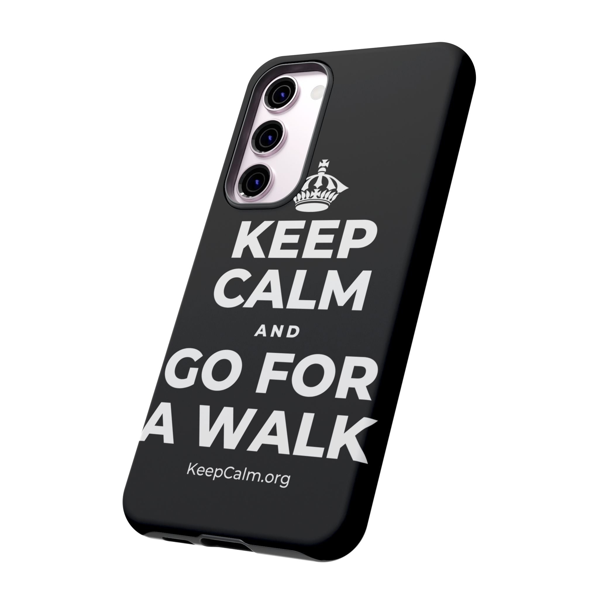 KEEP CALM AND GO FOR A WALK Phone Case