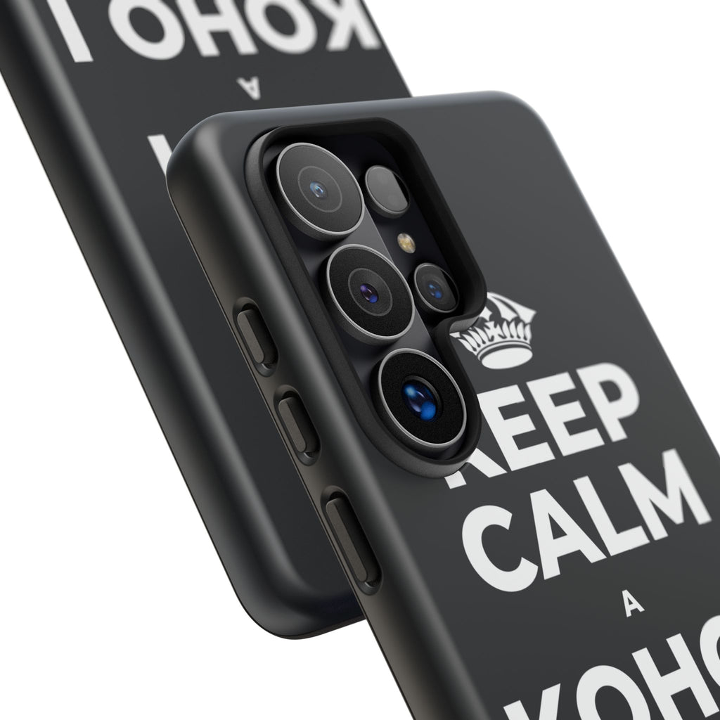 KEEP CALM A KOHO I KE AHONUI Phone Case (Dark)