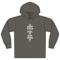 KEEP CALM AND FEEL IT, NOT FEED IT Organic Hoodie Tee