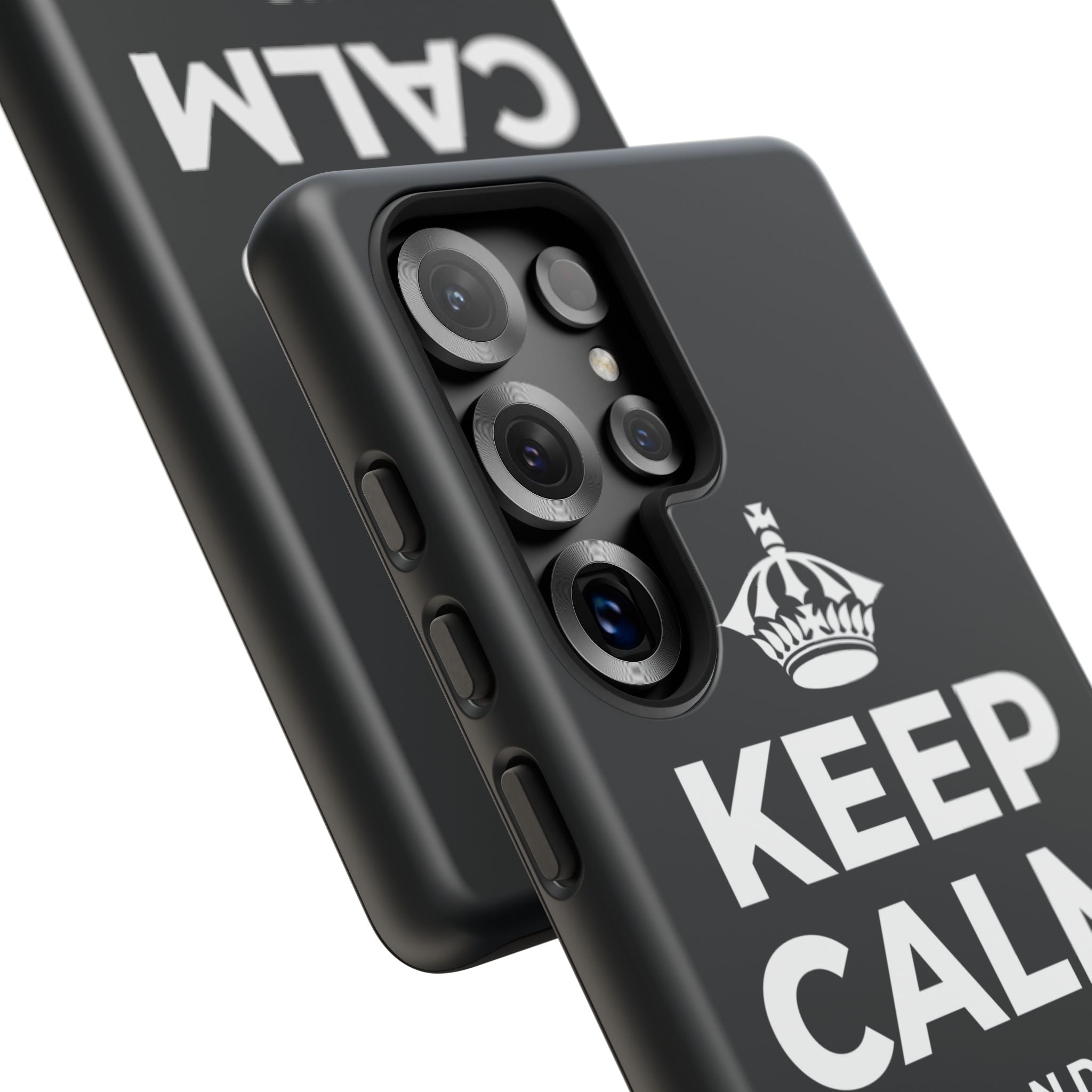 KEEP CALM AND OWN IT Phone Case (Dark)