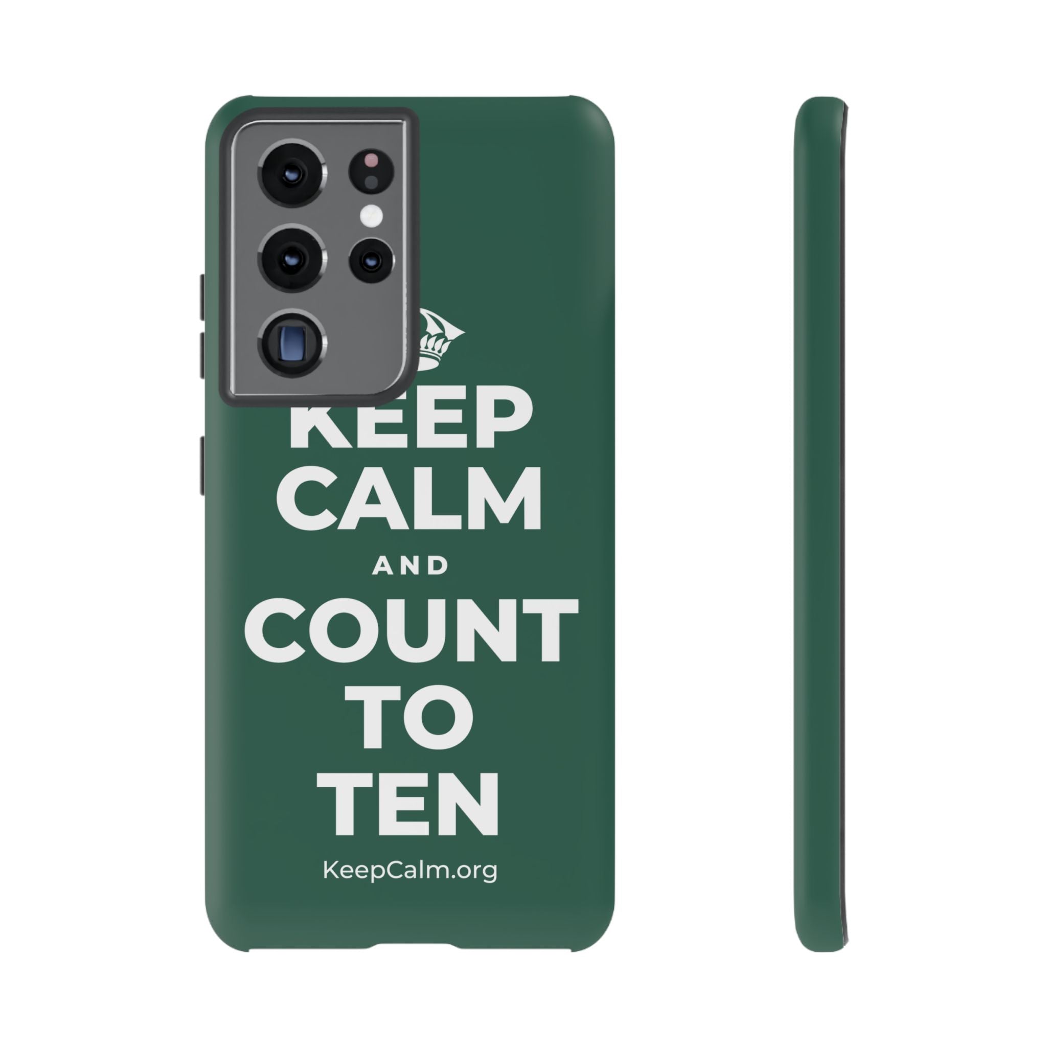 KEEP CALM AND COUNT TO TEN Phone Case