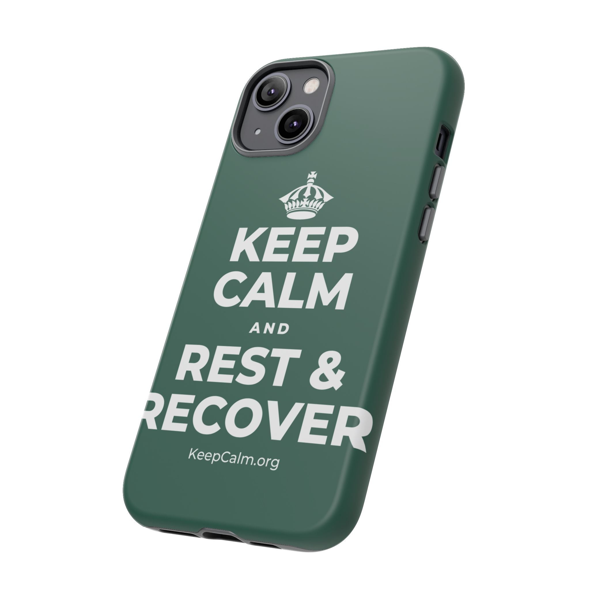 KEEP CALM AND REST & RECOVER Phone Case