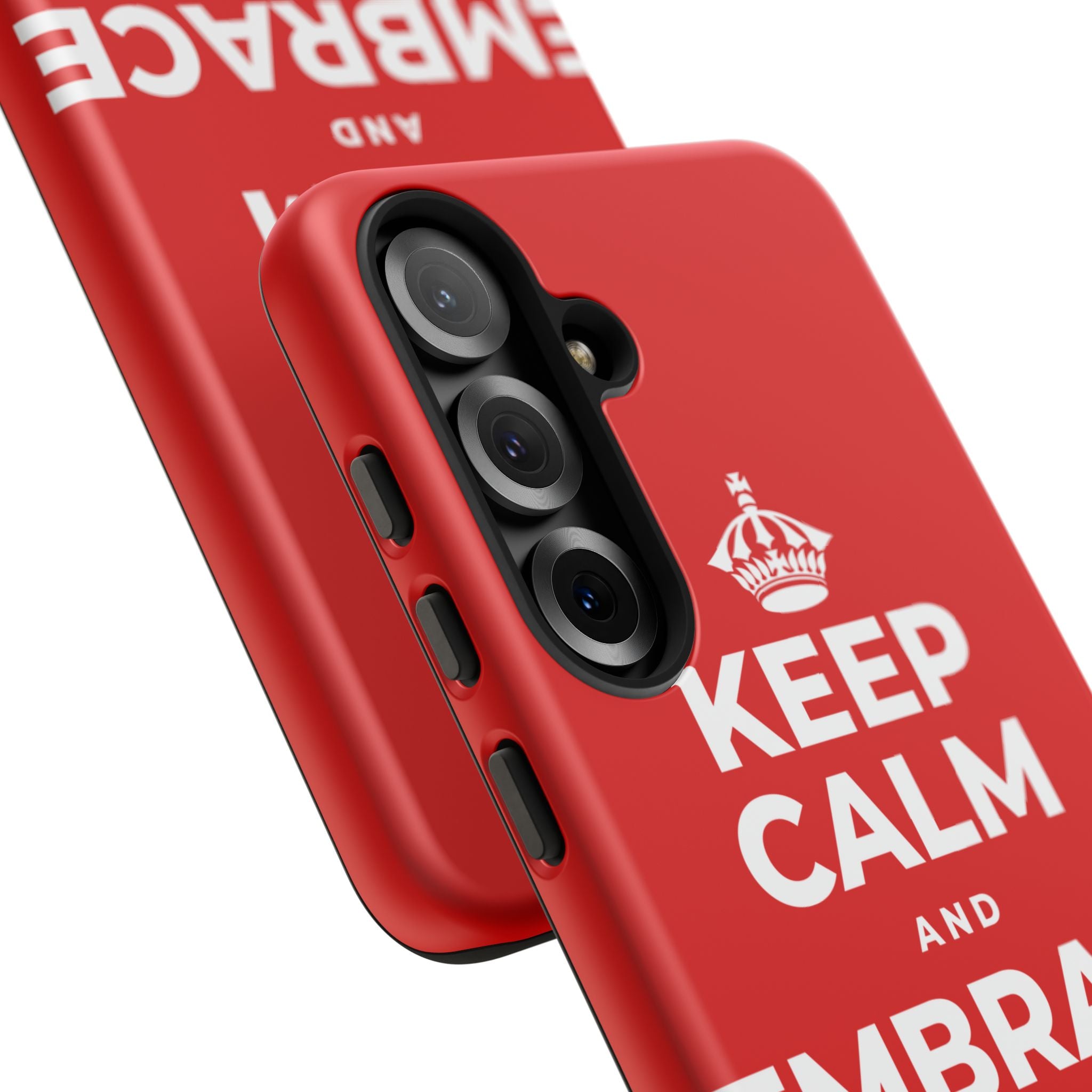 KEEP CALM AND EMBRACE THE CHANGE Phone Case