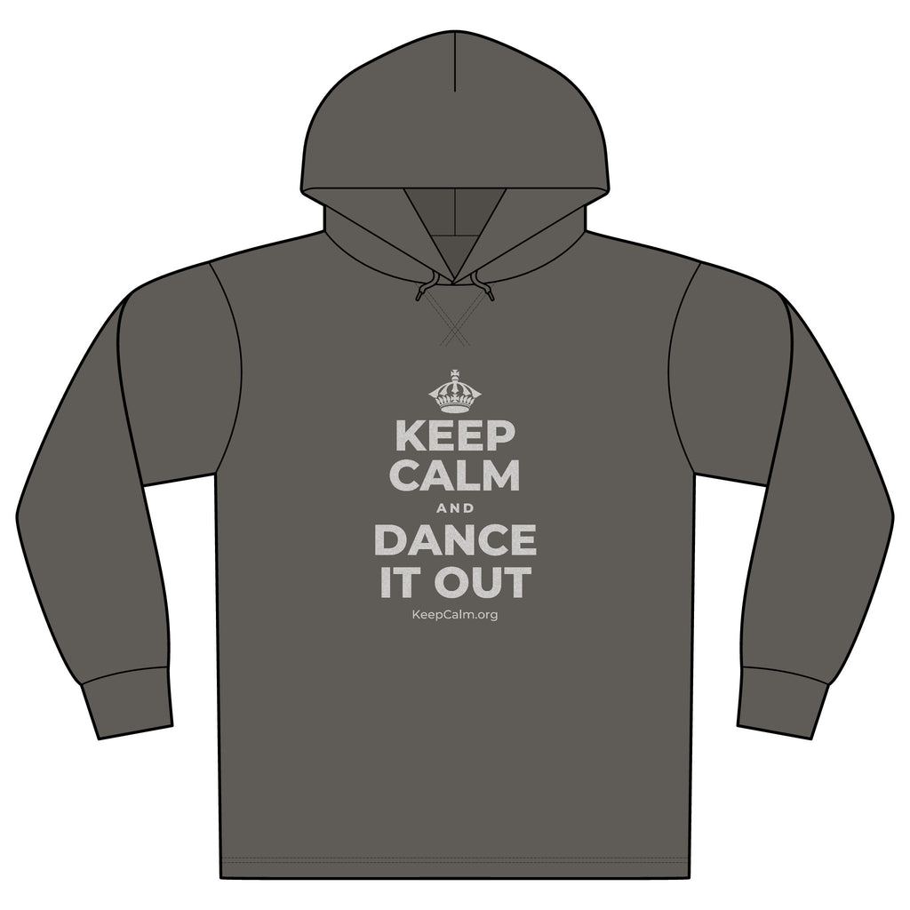 KEEP CALM AND DANCE IT OUT Organic Hoodie Tee