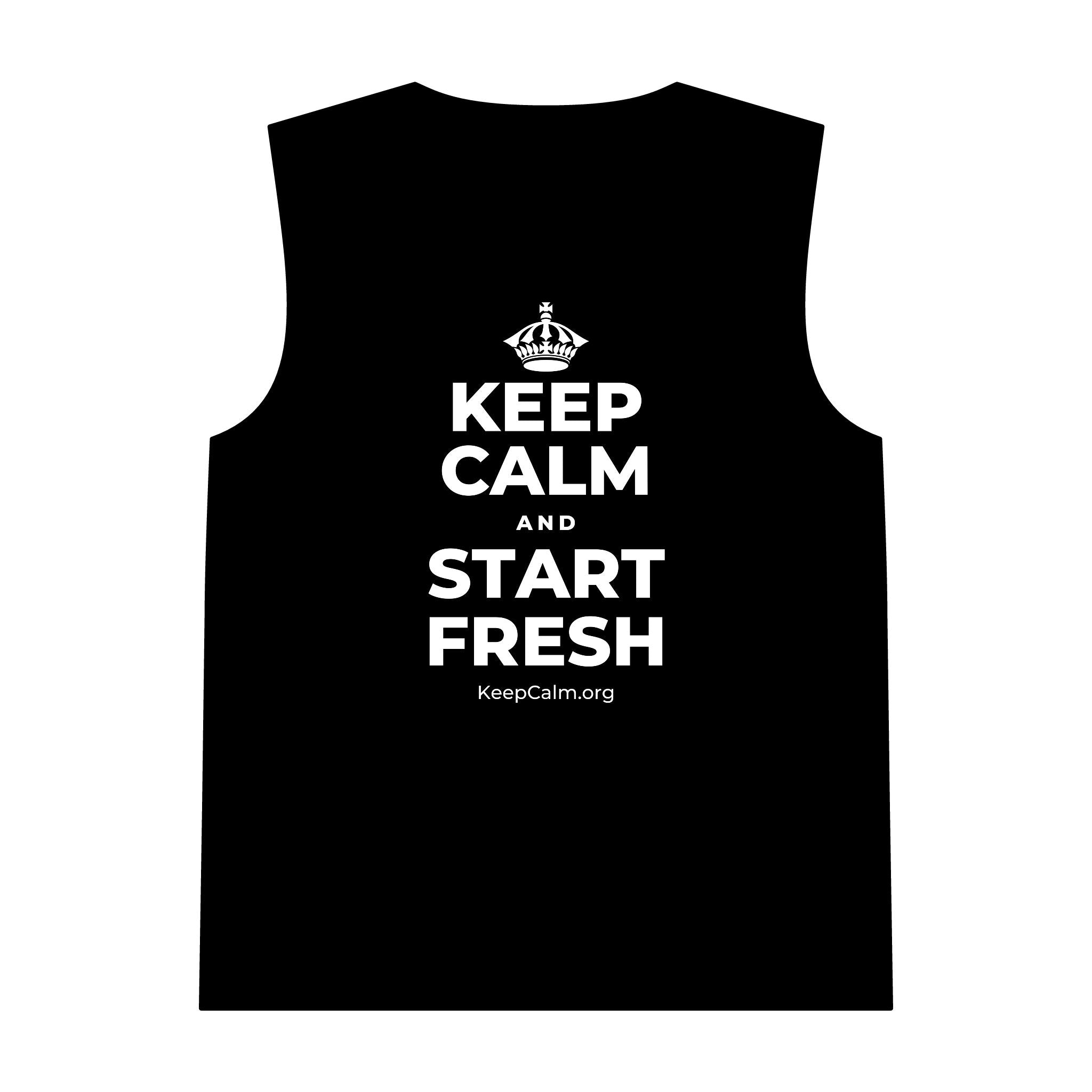 KEEP CALM AND START FRESH Tank Top