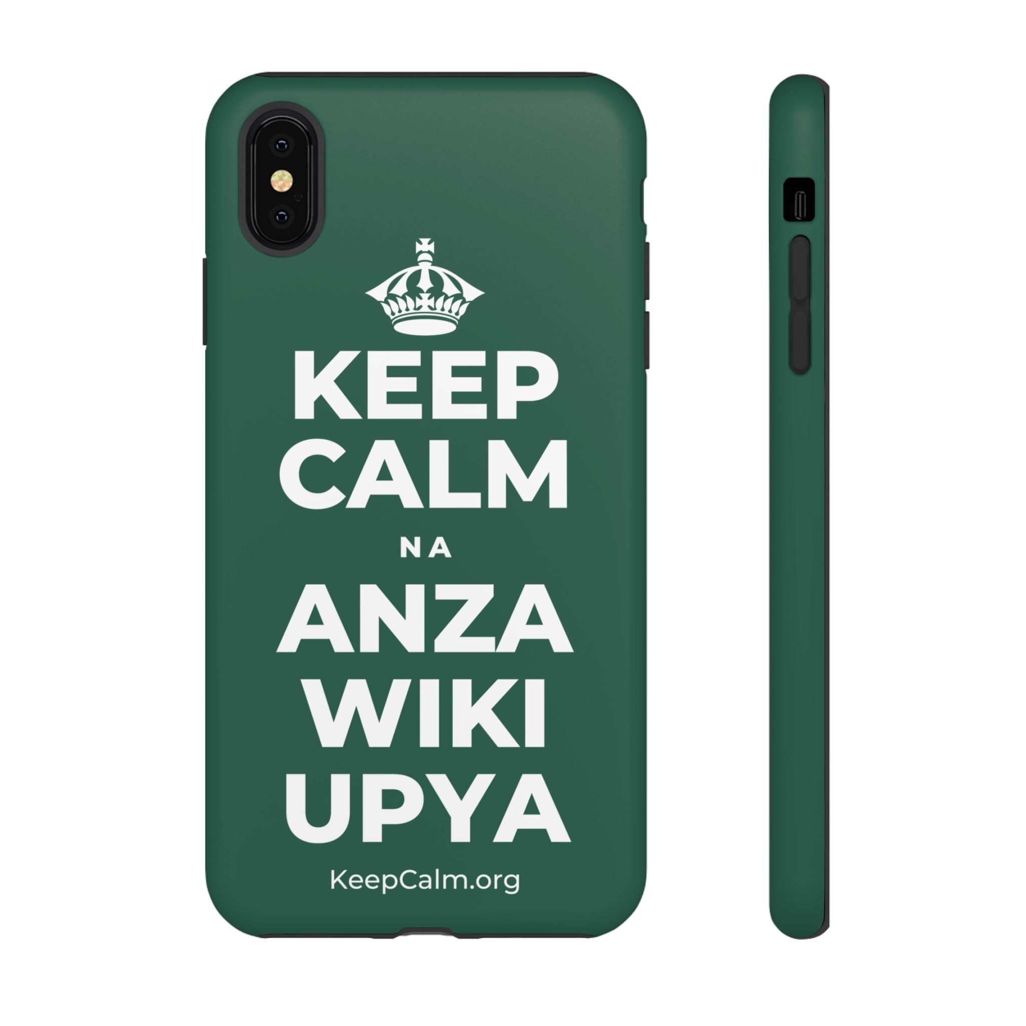 KEEP CALM NA ANZA WIKI UPYA Phone Case