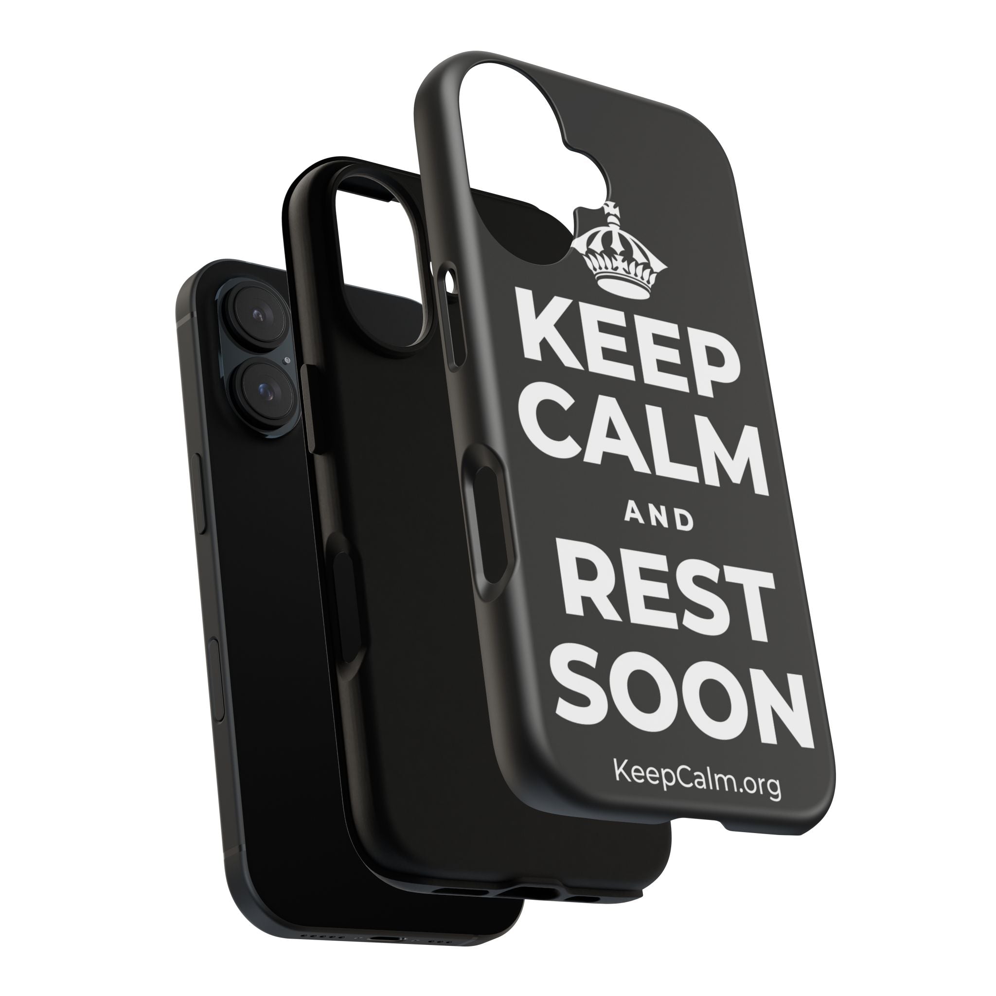 KEEP CALM AND REST SOON Phone Case