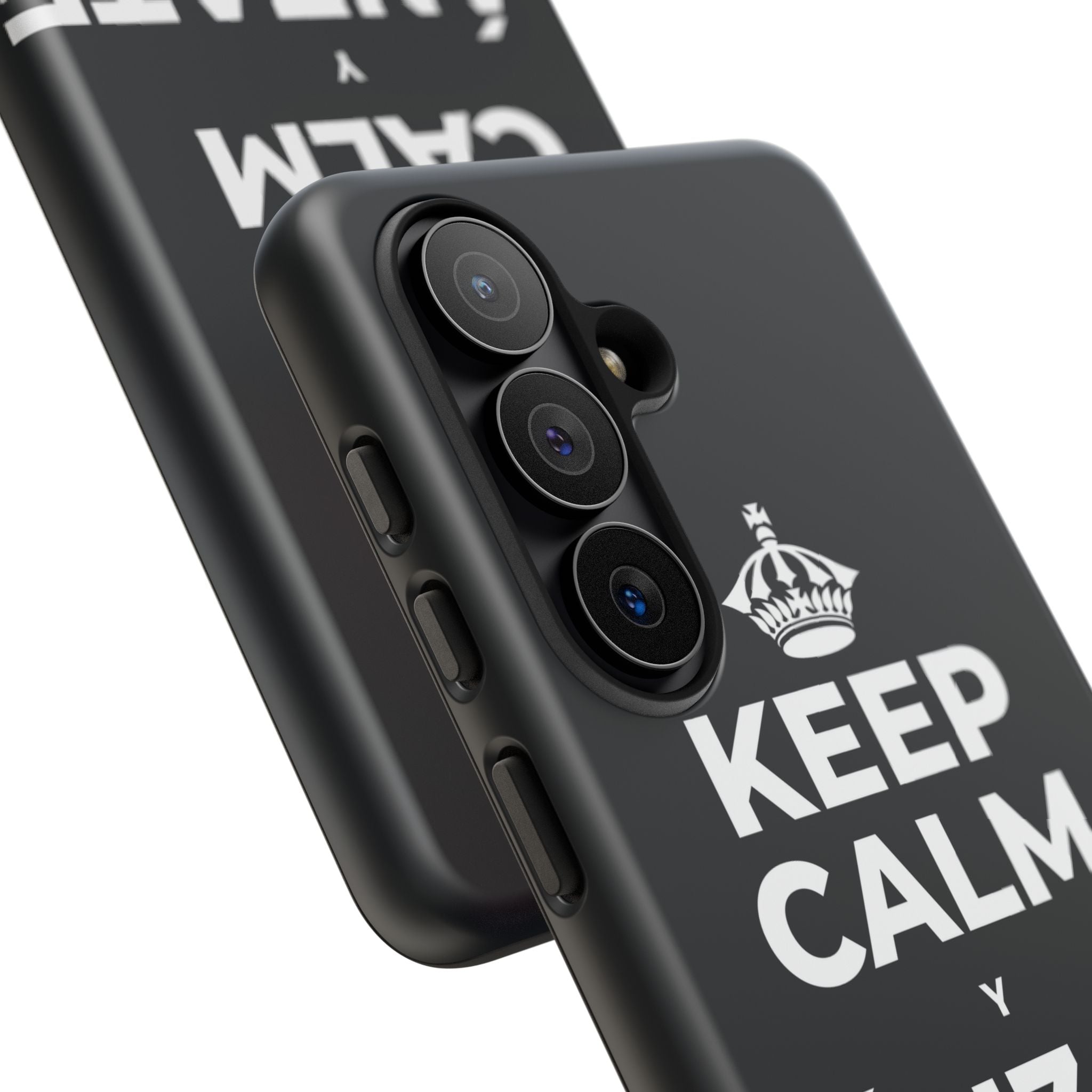 KEEP CALM Y LÁNZATE AL AGUA Phone Case (Dark)