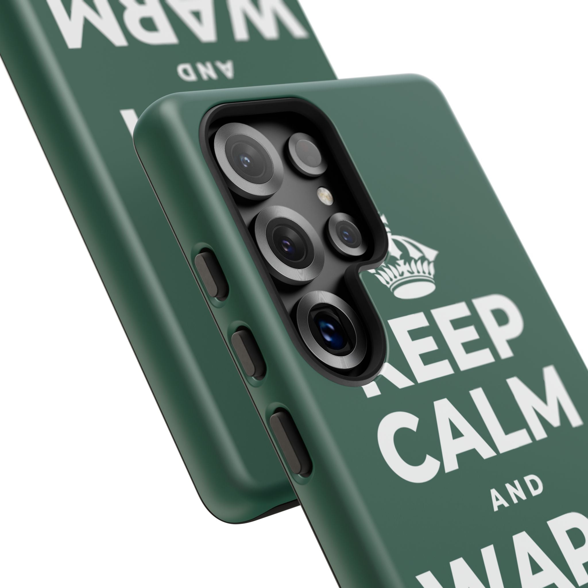 KEEP CALM AND WARM YOUR HANDS Phone Case