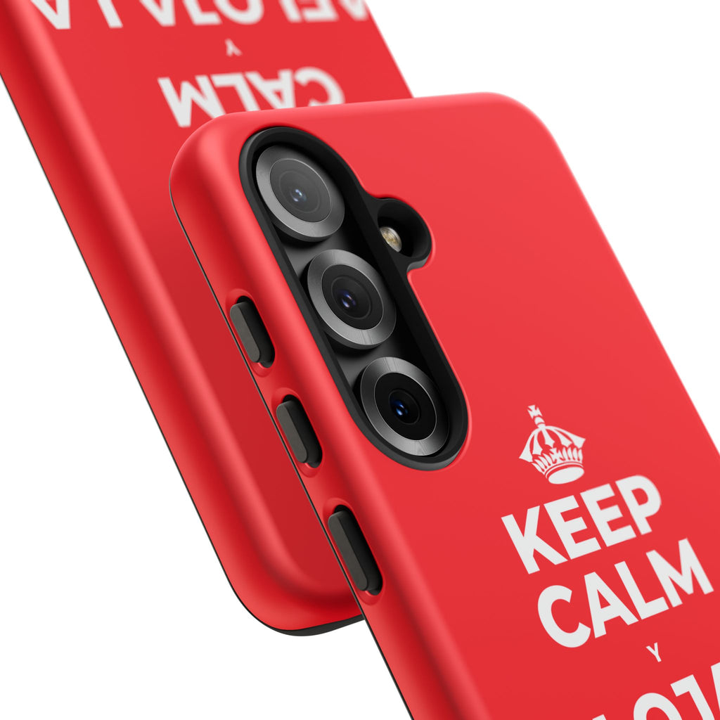 KEEP CALM Y AFLOJA LA MANDÍBULA Phone Case