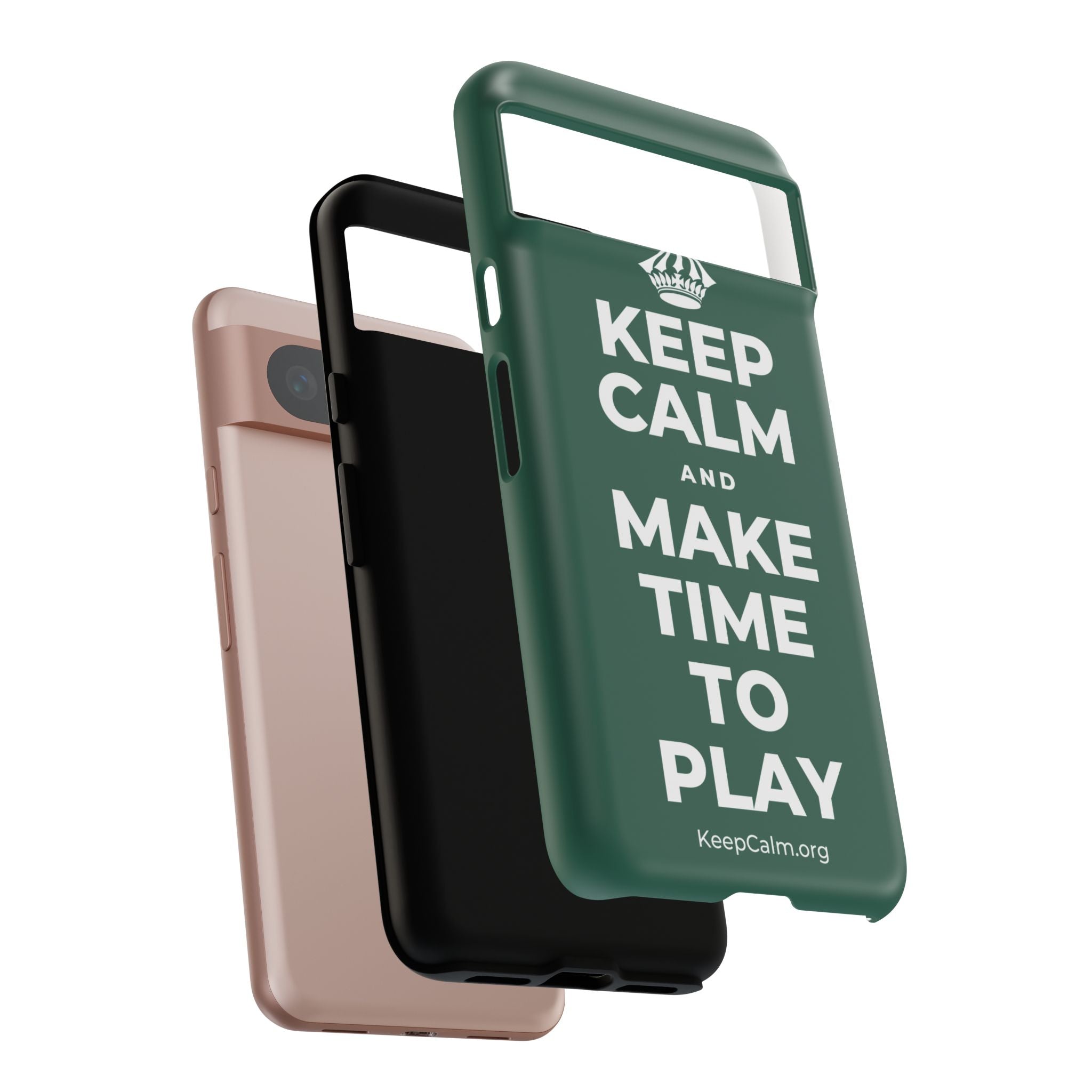 KEEP CALM AND MAKE TIME TO PLAY Phone Case