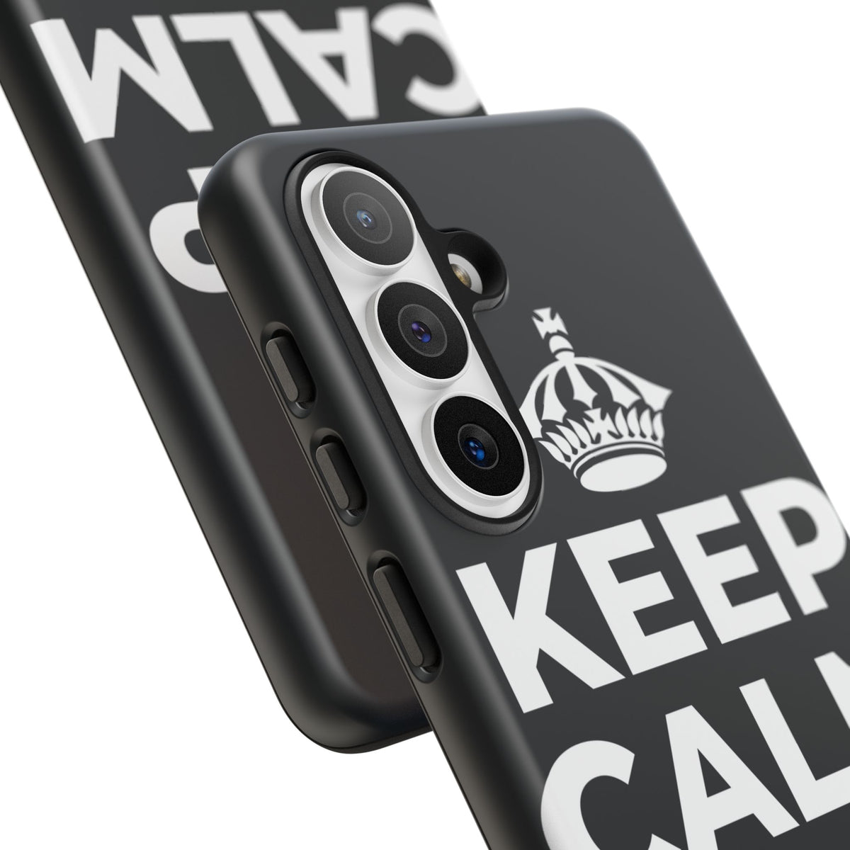 KEEP CALM AND முழு வாரத்தையும் பயன்படுத்துங்கள் Phone Case (Dark)