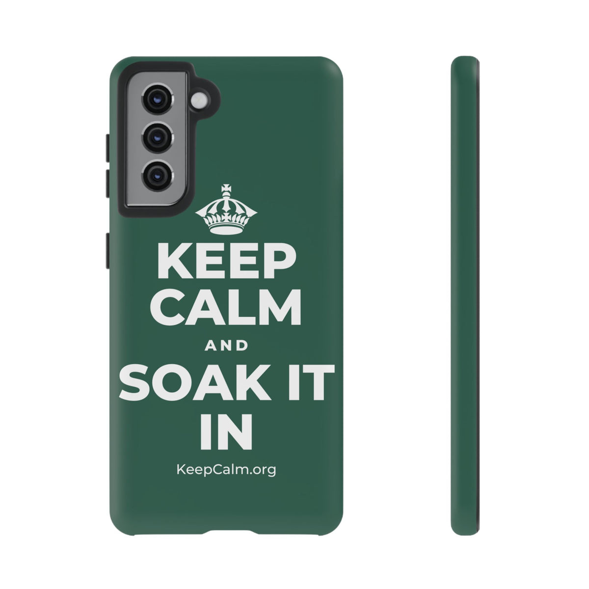 KEEP CALM AND SOAK IT IN Phone Case