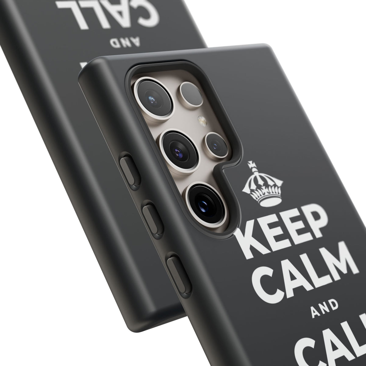 KEEP CALM AND CALL YOUR PEOPLE Phone Case (Dark)