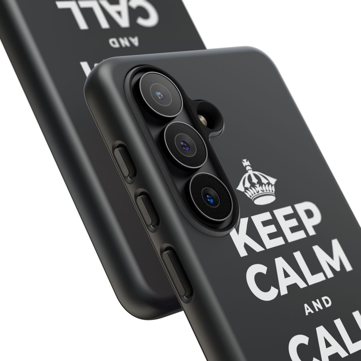 KEEP CALM AND CALL YOUR PEOPLE Phone Case (Dark)