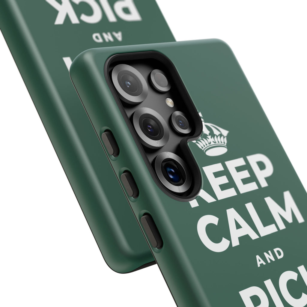 KEEP CALM AND PICK YOUR BATTLE Phone Case