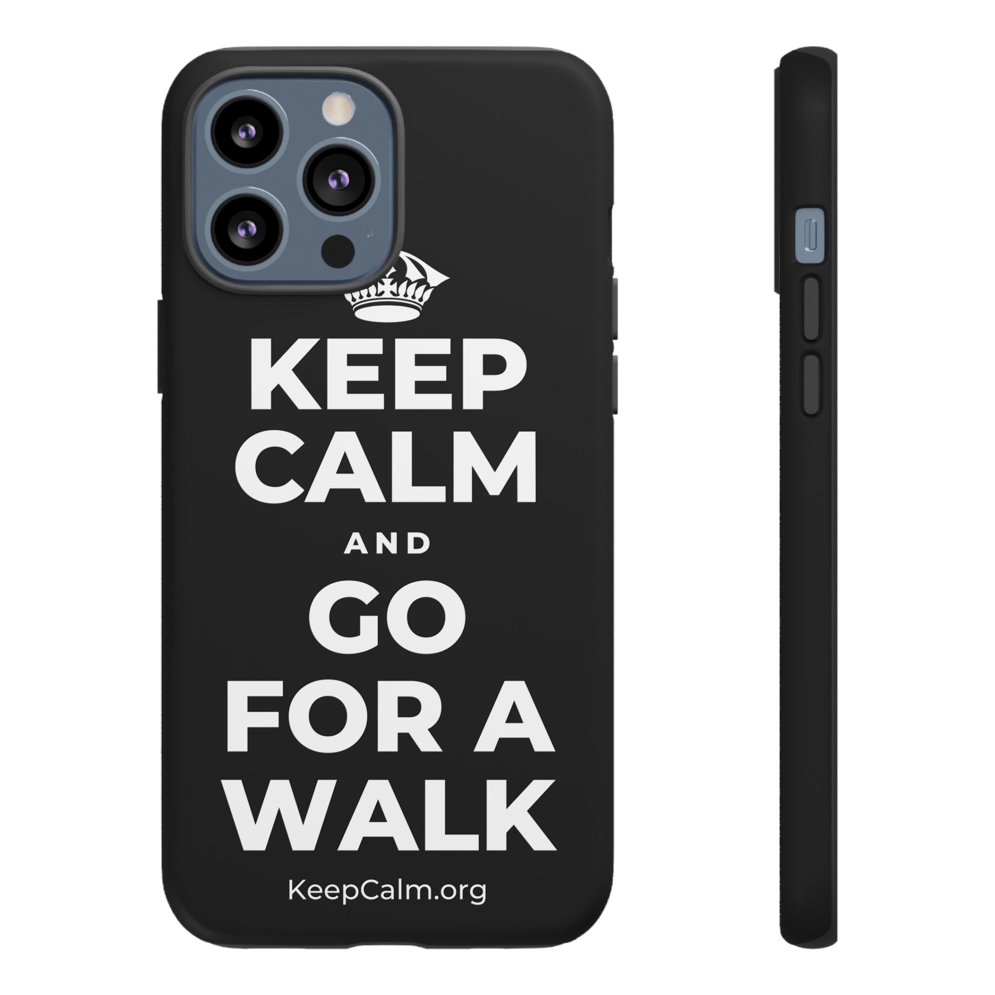 KEEP CALM AND GO FOR A WALK Phone Case