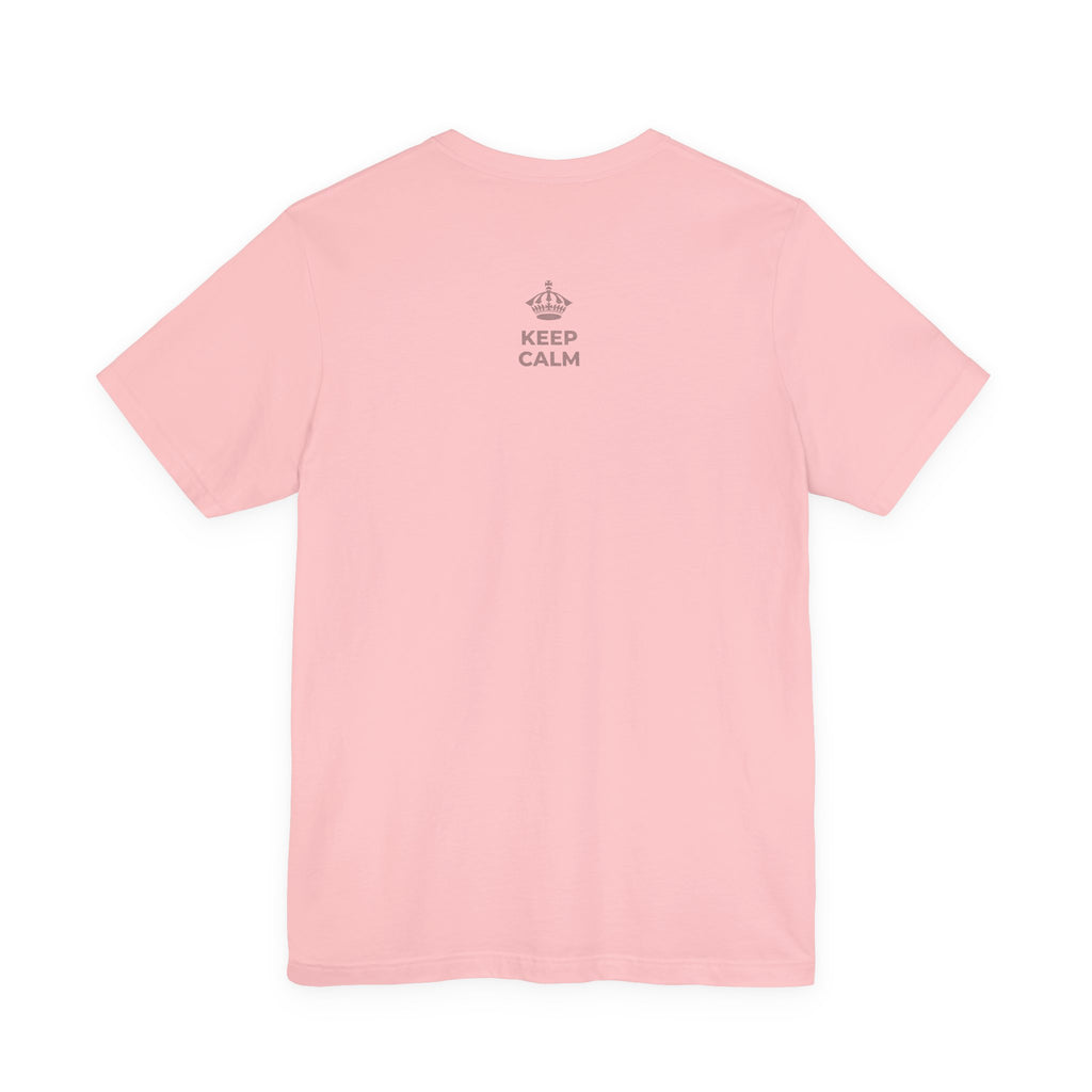 KEEP CALM AND MAKE A WARM MEMORY T-Shirt (White–Asphalt)