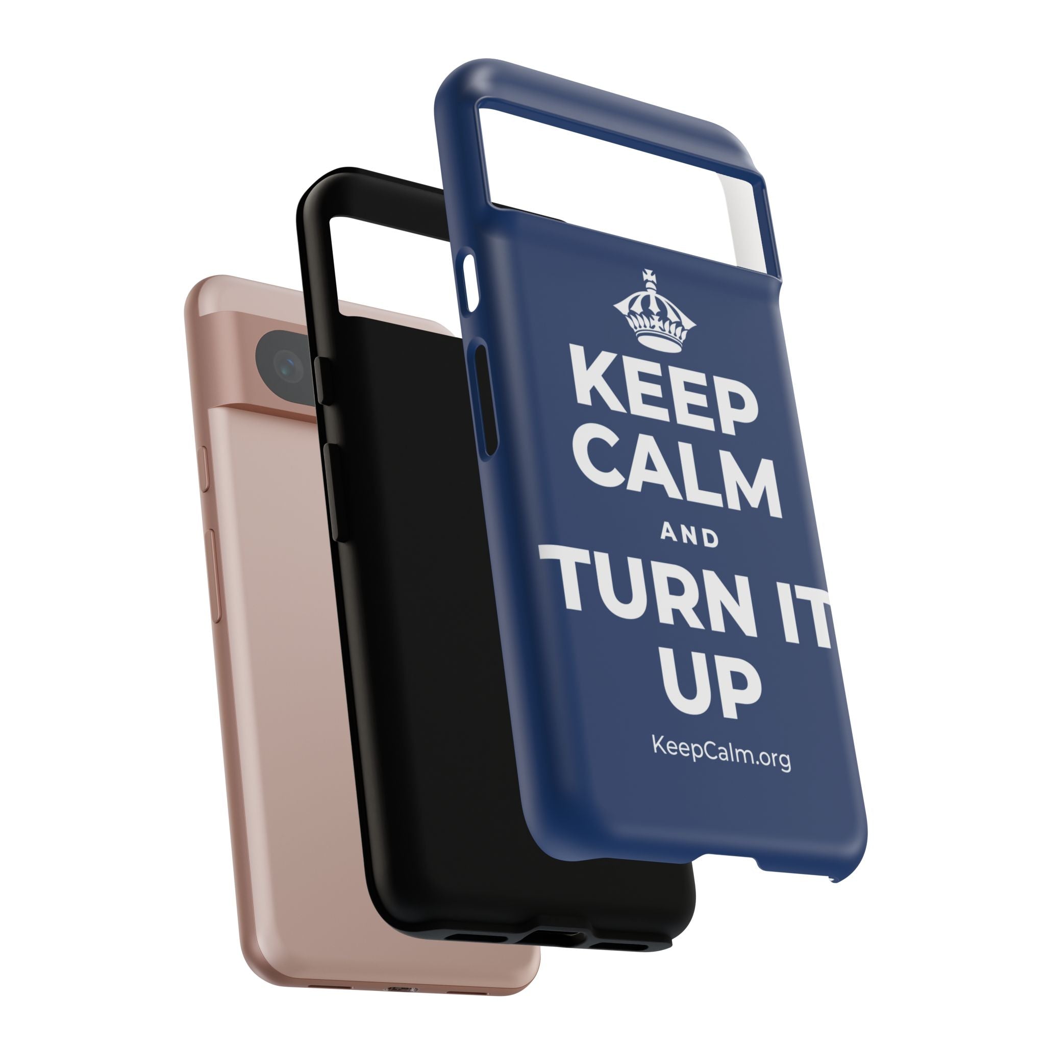 KEEP CALM AND TURN IT UP Phone Case